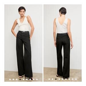 MM LaFleur Milo Wide Leg Jean Stretch Eco Better Than Denim Pants - 0 Petite